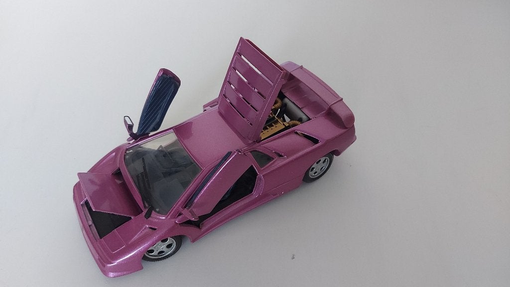 Model auto Lamborghini, Ophalen of Verzenden, Zo goed als nieuw, Bburago