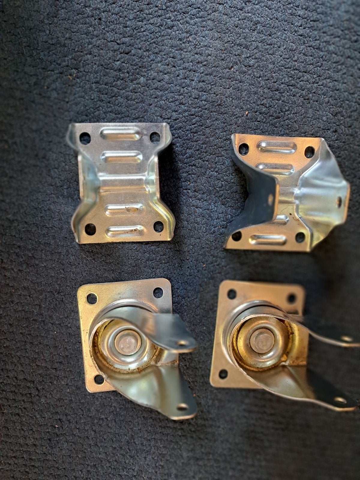 4 dragers voor zwenkwielen, Ophalen of Verzenden, Nieuw