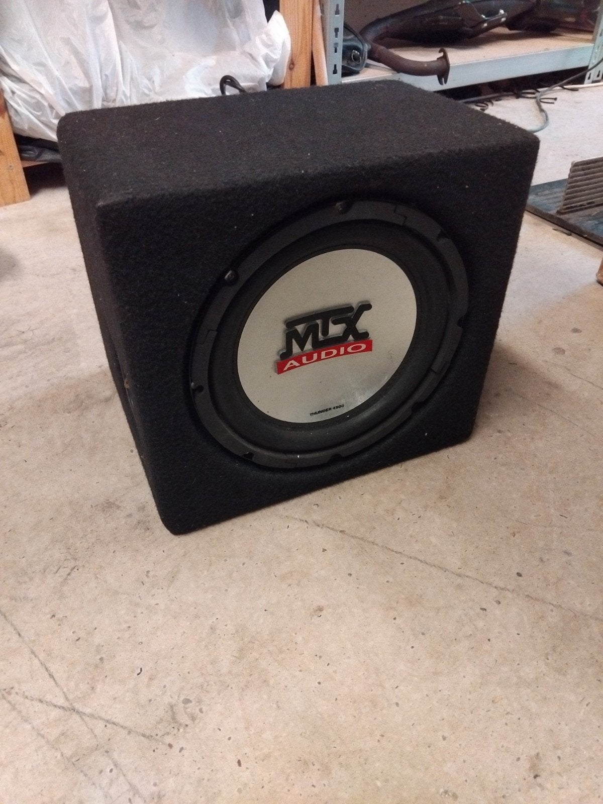 Mtx subwoofer, Ophalen