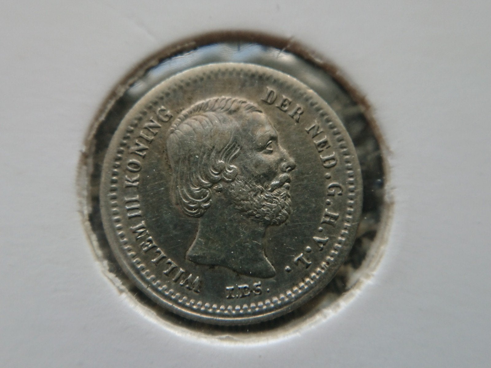 5 cent of stuiver 1869 Willem III in mooie kwaliteit, Postzegels en Munten, Munten | Nederland, Ophalen of Verzenden, Koning Willem III