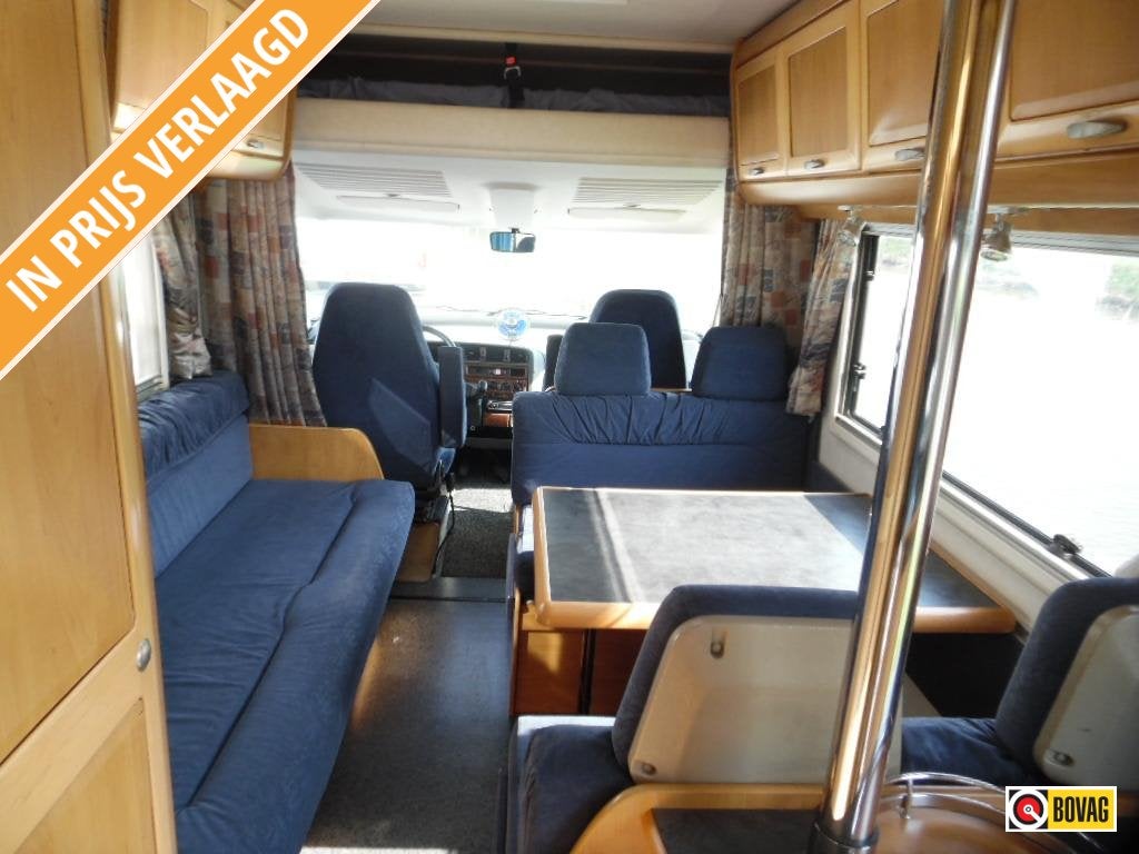 Hymer Mobil 544 CL Mooie instap camper, Integraal, Boiler, Ringverwarming, Fiat