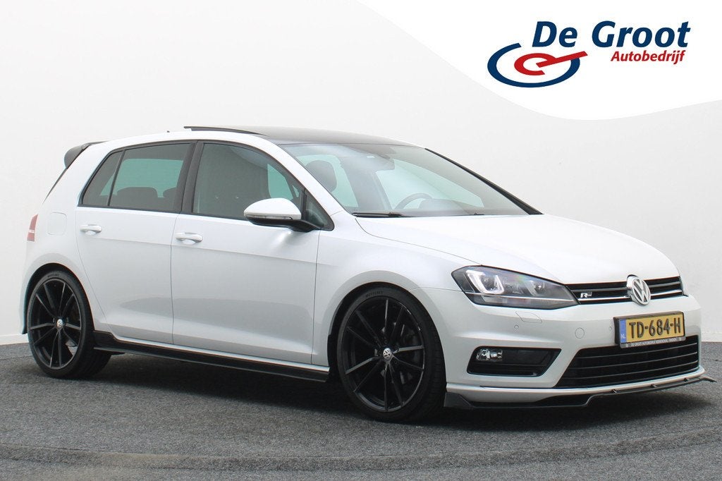 Volkswagen Golf 1.4 TSI DSG R-Line Panoramadak, Sportstoelen, Auto's, Volkswagen, Euro 5, Gebruikt, 4 cilinders, Alcantara