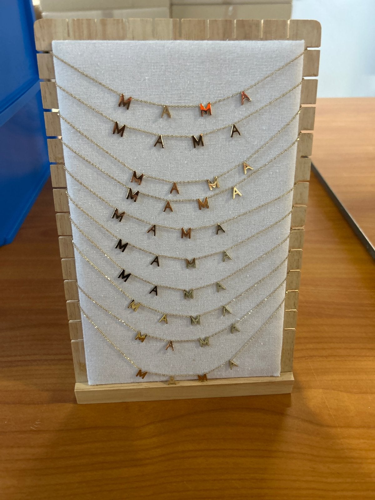Mama Kettingen - Kraamcadeau, Moederdag, of voor je Winkel, Nieuw, Ophalen of Verzenden, Goud, Overige materialen