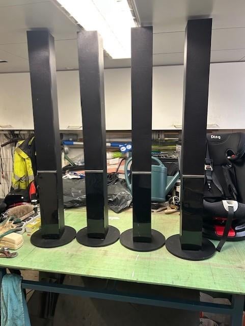 PIONEER SATELIET SPEAKERS, Audio, Tv en Foto, Luidsprekers, Gebruikt, 60 tot 120 watt, Front, Rear of Stereo speakers, Ophalen