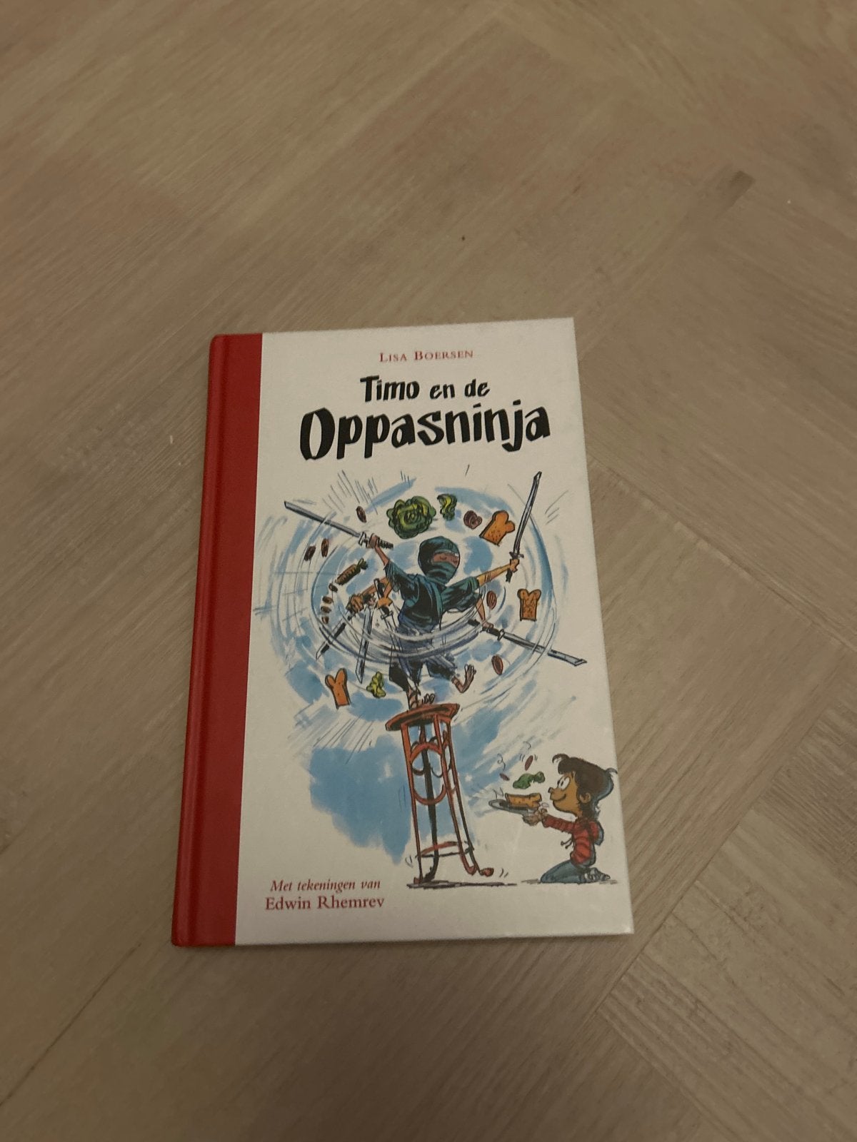 Timo en de Oppasninja - Lisa Boersen, Verzenden, Zo goed als nieuw, Fictie