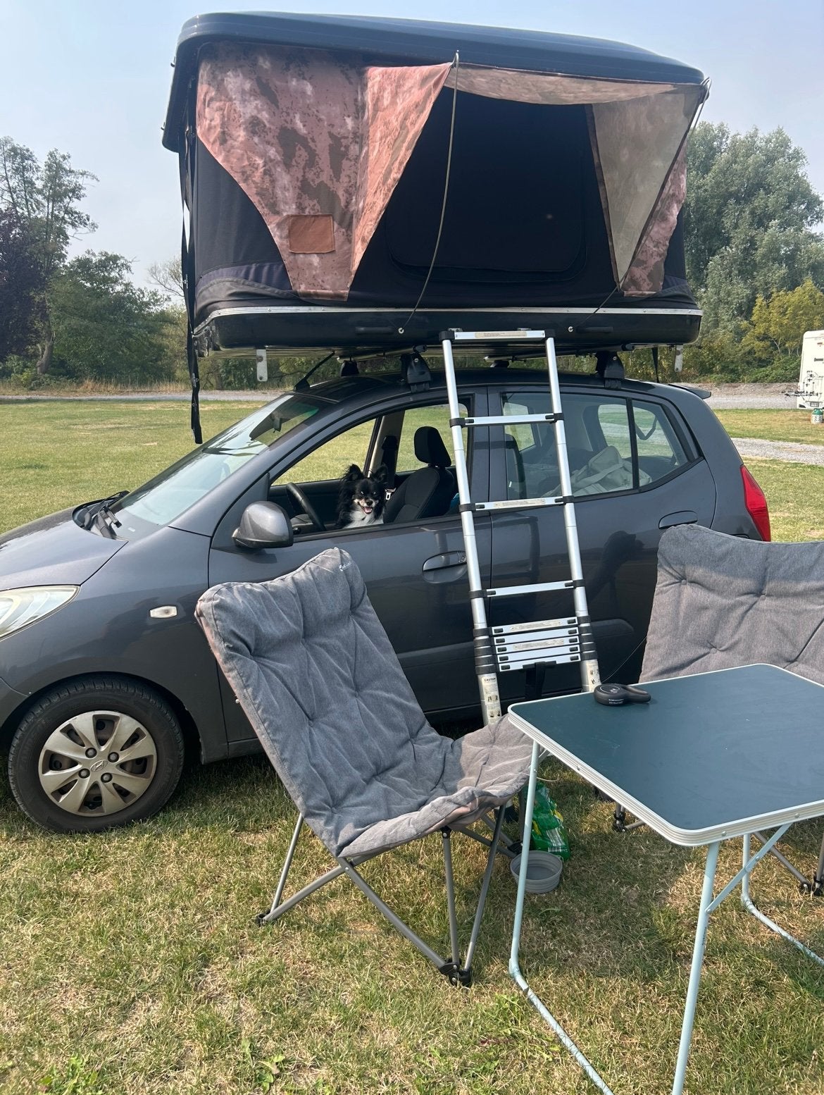 Daktent Box Model - Klaar voor Avontuur!, Caravans en Kamperen, Caravan accessoires, Ophalen, Gebruikt