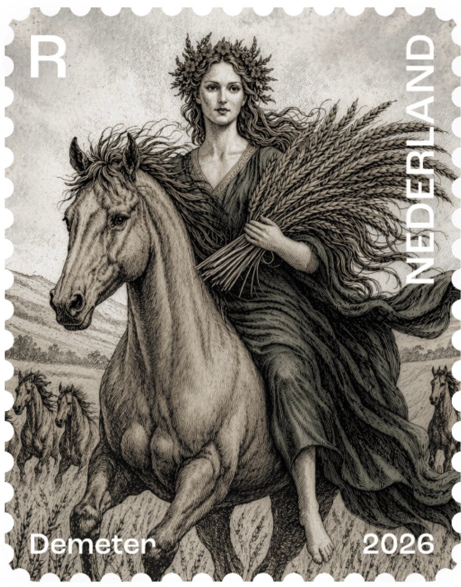 Starter set Crypto Stamp 5 – PostNL (zwart-groen-blauw), Ophalen of Verzenden