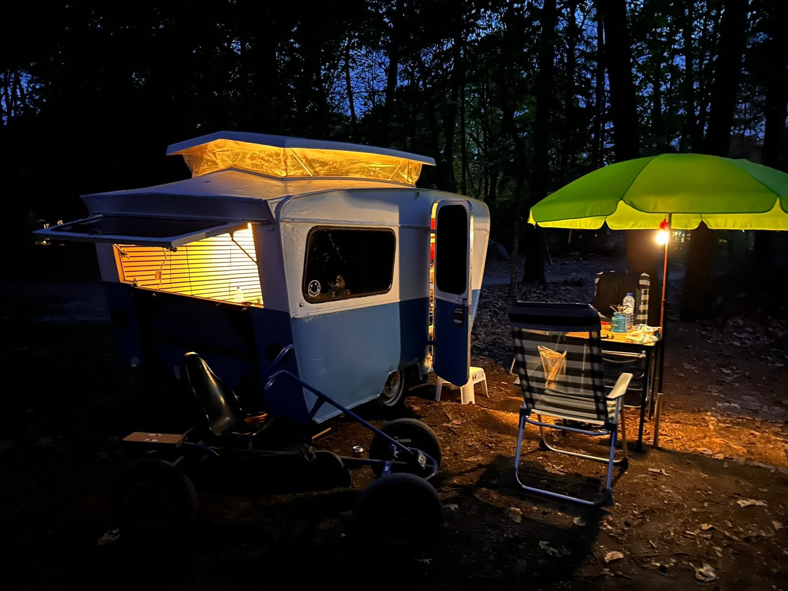 Otten motor caravan/trailer vintage caravan, Overige merken, Overige typen, Openslaande ramen, Overige