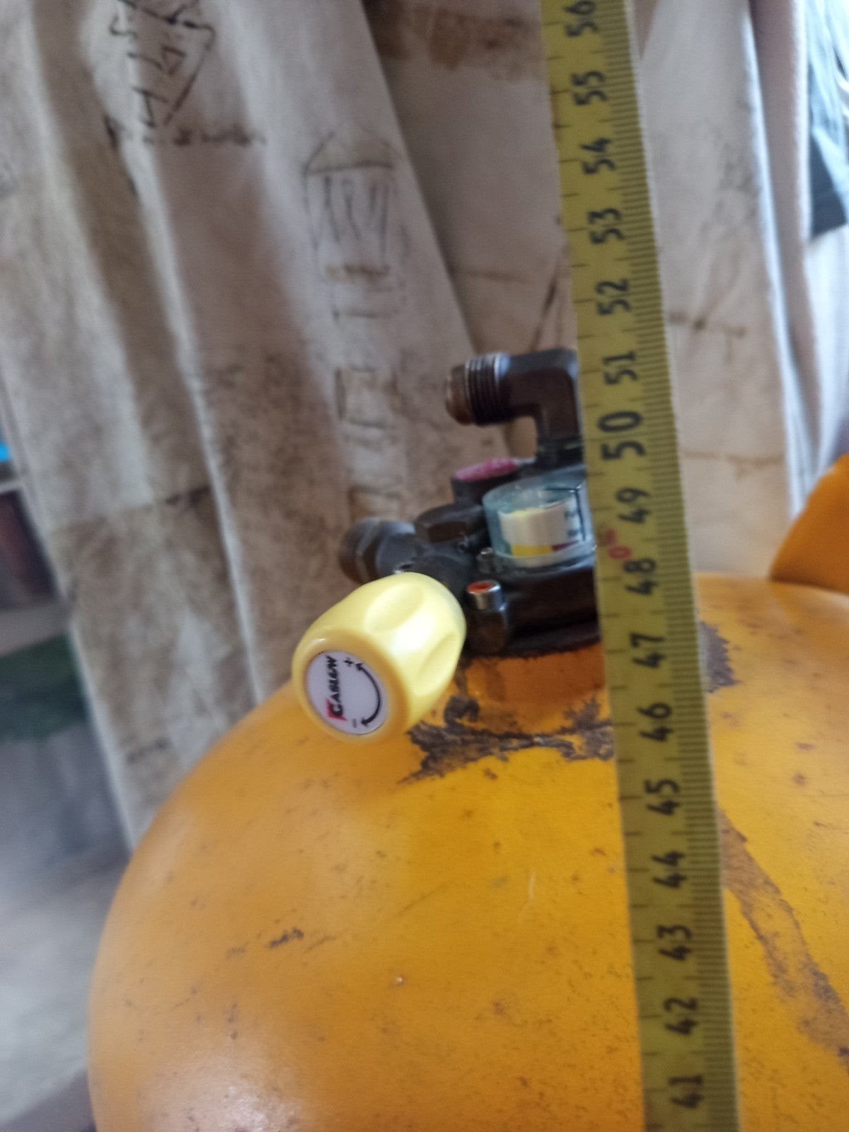 lpg fles, Ophalen
