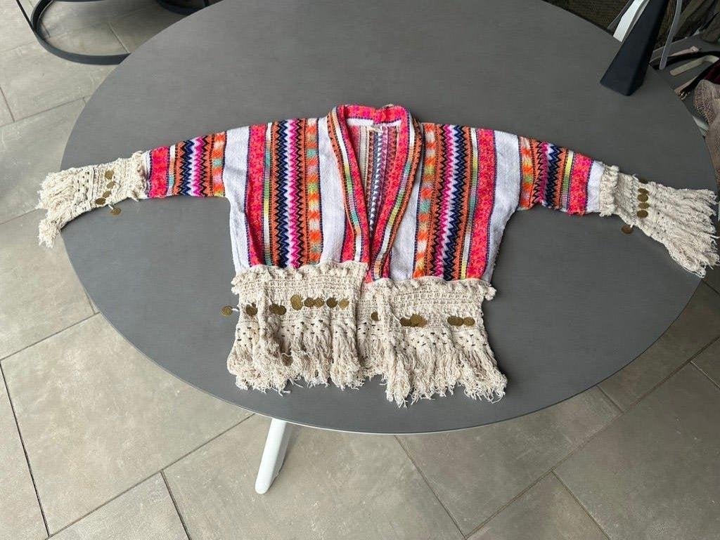Nieuw Sumitra kleurrijk jasje, free size / XL, Overige kleuren, Verzenden, Maat 46/48 (XL) of groter, Nieuw