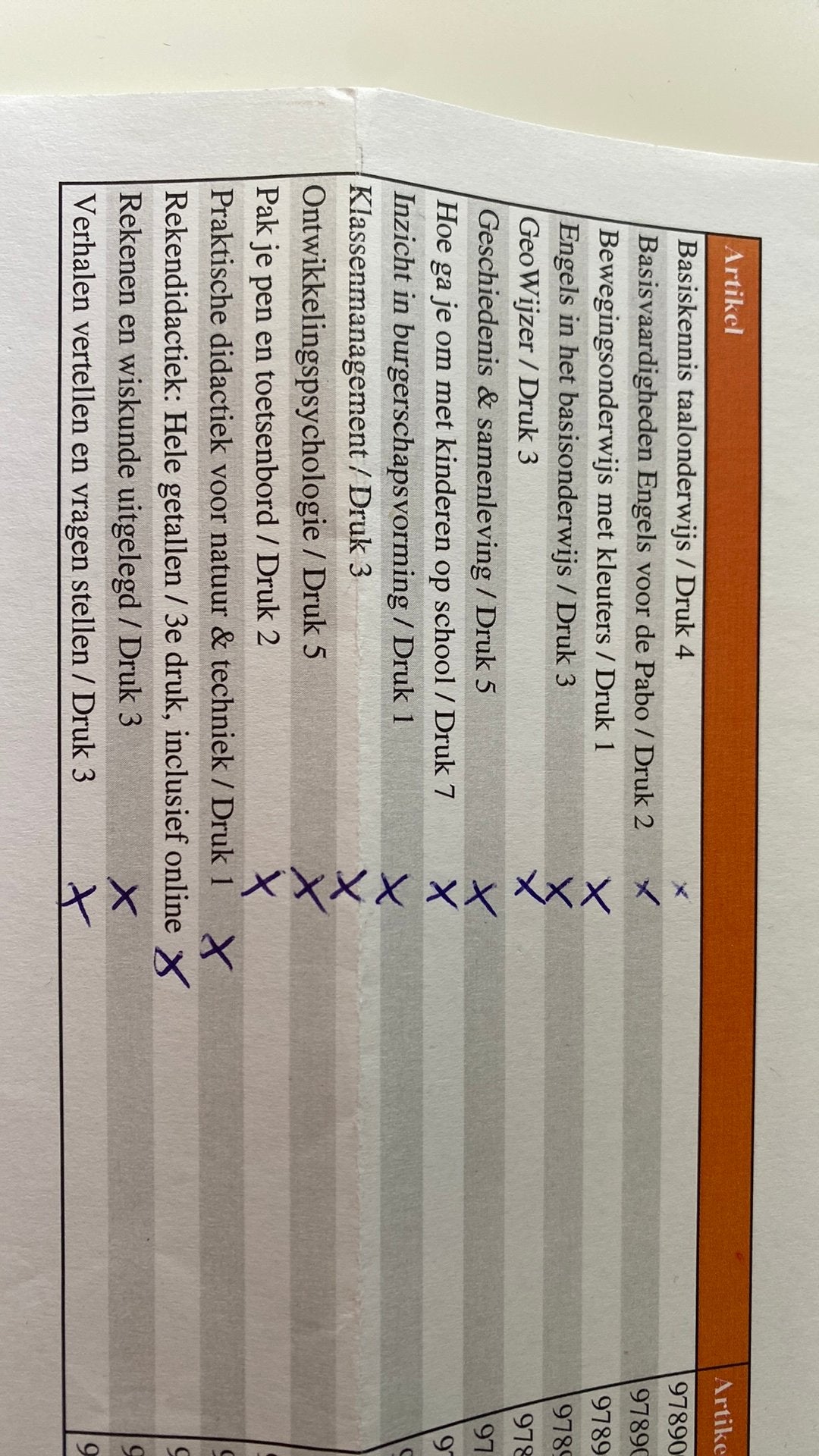 PABO opleiding volledige boekenlijst, Boeken, Zo goed als nieuw, Tatjana Stokhof; Inge Bloemers; Ton Hooijmaaijers; Frank Verh...