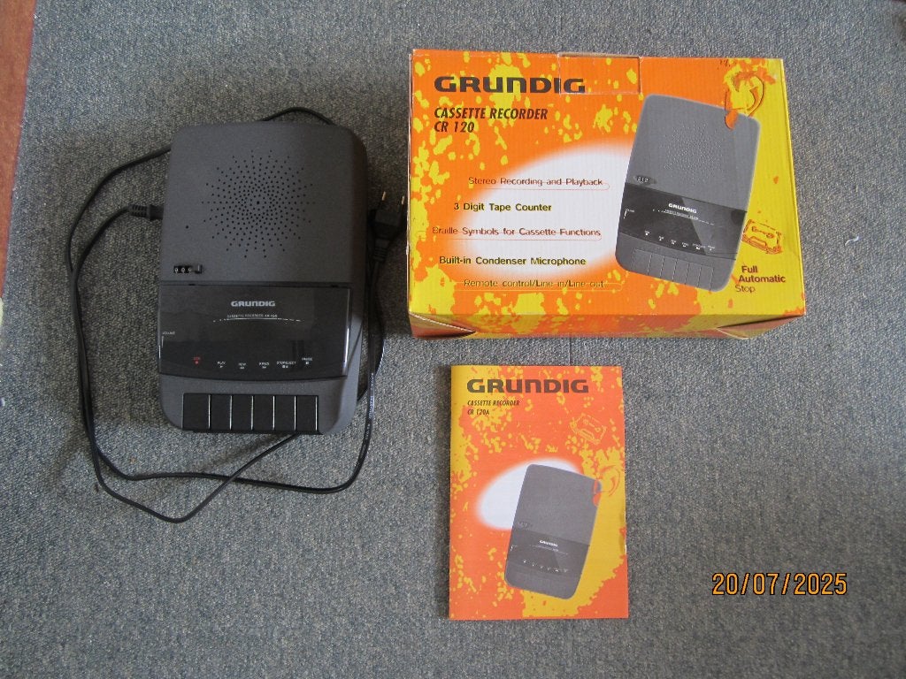 Grundig CR 120, Ophalen of Verzenden, Nieuw, Overige typen
