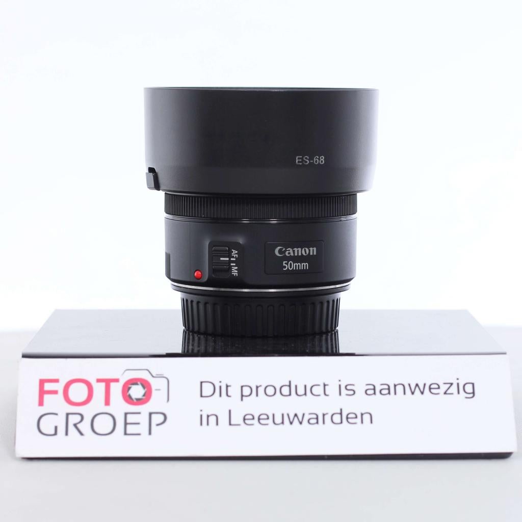 Canon EF Lens 50mm F1.8 STM (OCC-Leeuwarden), Foto-Groep, Luttekepoortstraat 26 3841 AX Harderwijk, Ophalen of Verzenden, Zo goed als nieuw