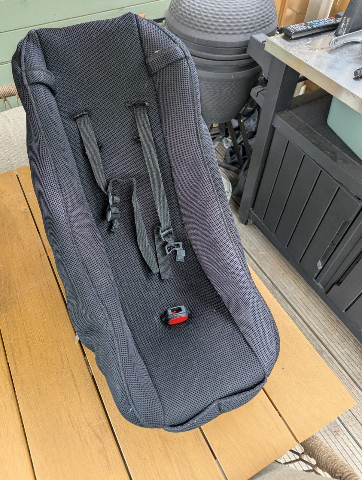 babboe babyschaal bakfiets met universele bevestigingsset, Ophalen, Gebruikt, 0 t/m 10 kg