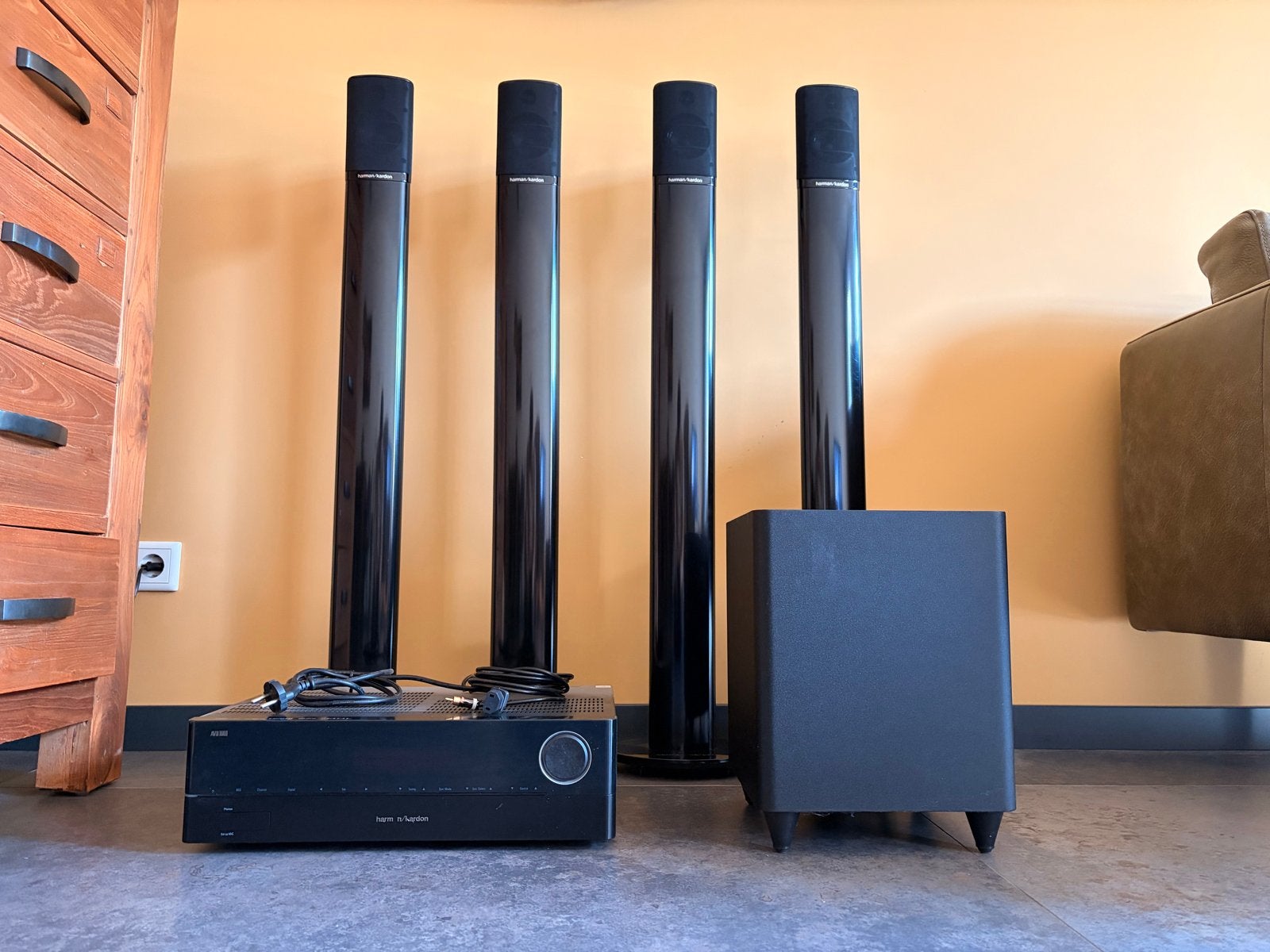 Harman Kardon HKTS 160SUB/230 Home Theater Systeem, Ophalen, Gebruikt, 5.1-systeem, Overige merken