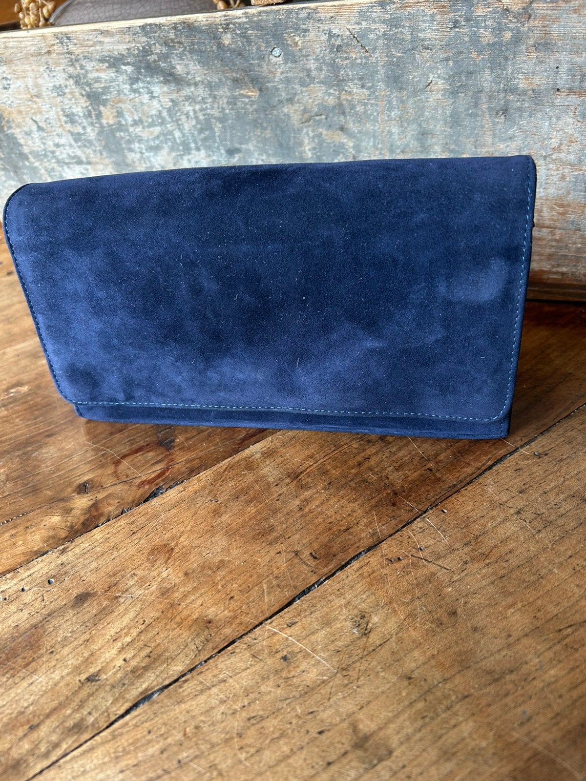 Prachtige suede Clutch Peter Kaiser, Ophalen of Verzenden, Zo goed als nieuw