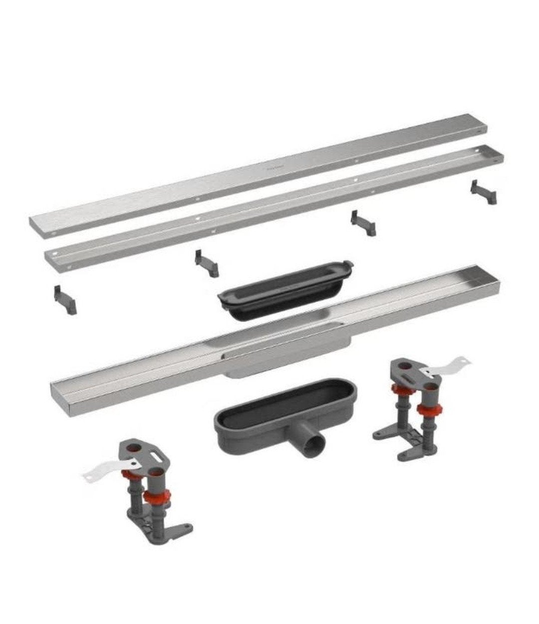 Easy Drain Compact Clean Zero/Tegel Douchegoot 80 cm, Ophalen of Verzenden, Nieuw