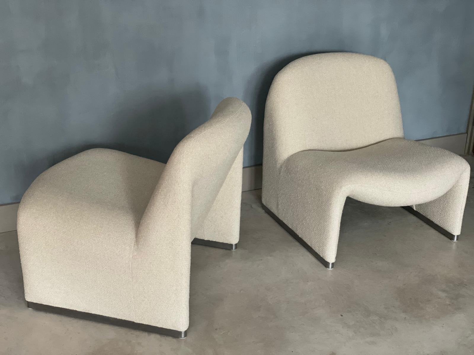 2x Artifort Alky fauteuils – naar wens te herstofferen, Huis en Inrichting, Fauteuils, Ophalen, Zo goed als nieuw, 75 tot 100 cm