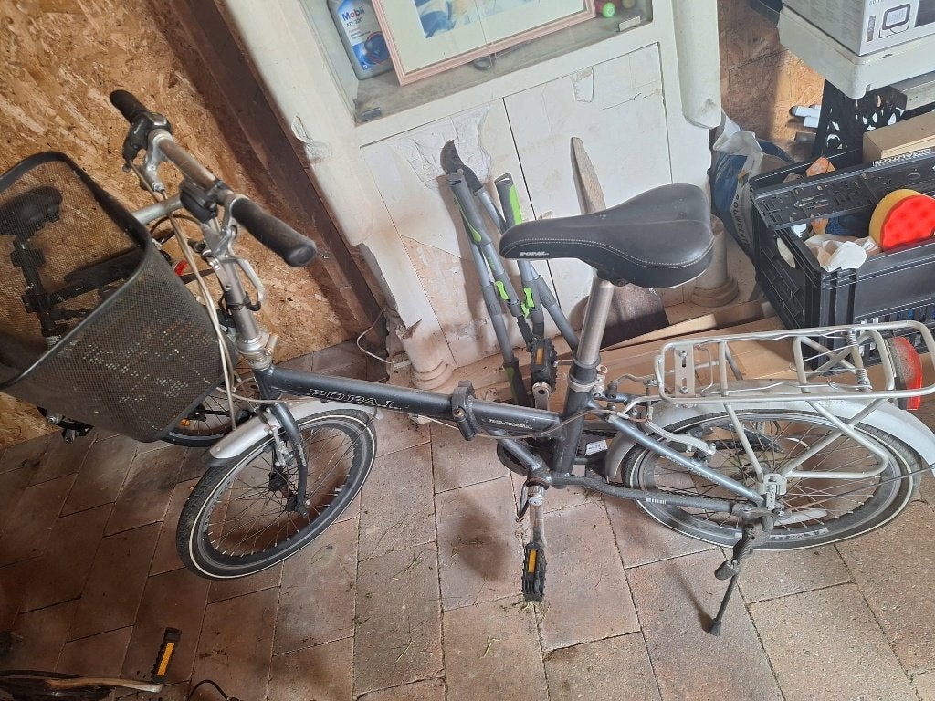Camping vouwfiets popal, 20 inch of meer, Gebruikt, Versnellingen, Ophalen