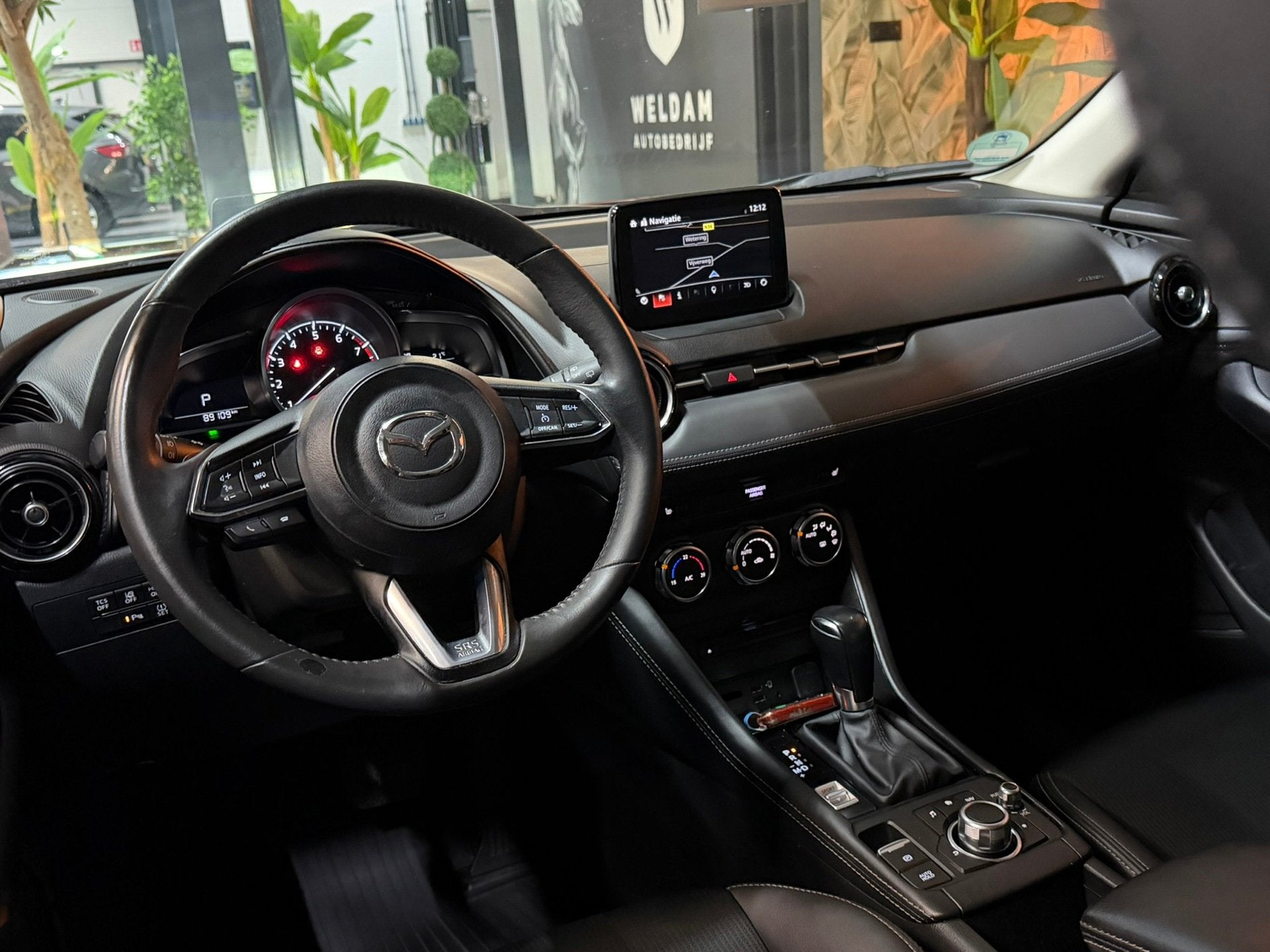 Mazda CX-3 2.0 SkyActiv-G 120 GT-M Garantie Automaat|Dealero, Auto's, 1998 cc, Gebruikt, 4 cilinders, Leder