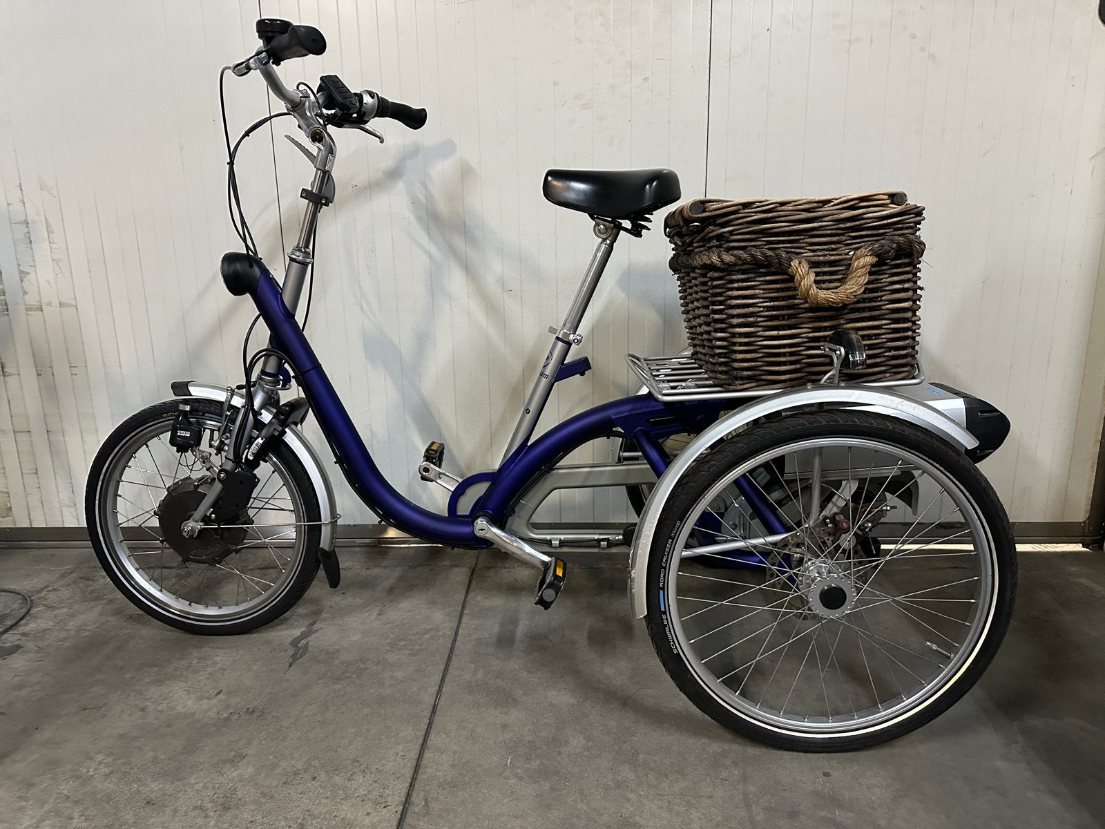 Van Raam Midi Driewielfiets met trapondersteuning, Ophalen, Gebruikt, Schijfrem