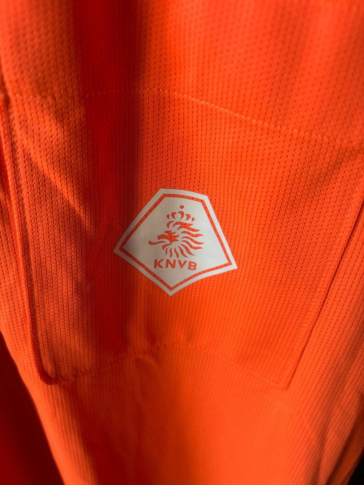 KNVB Scheidsrechter Shirt Oranje Maat L Nike Dri-Fit, Kleding | Heren, Maat 52/54 (L), Nieuw, Oranje, Ophalen of Verzenden