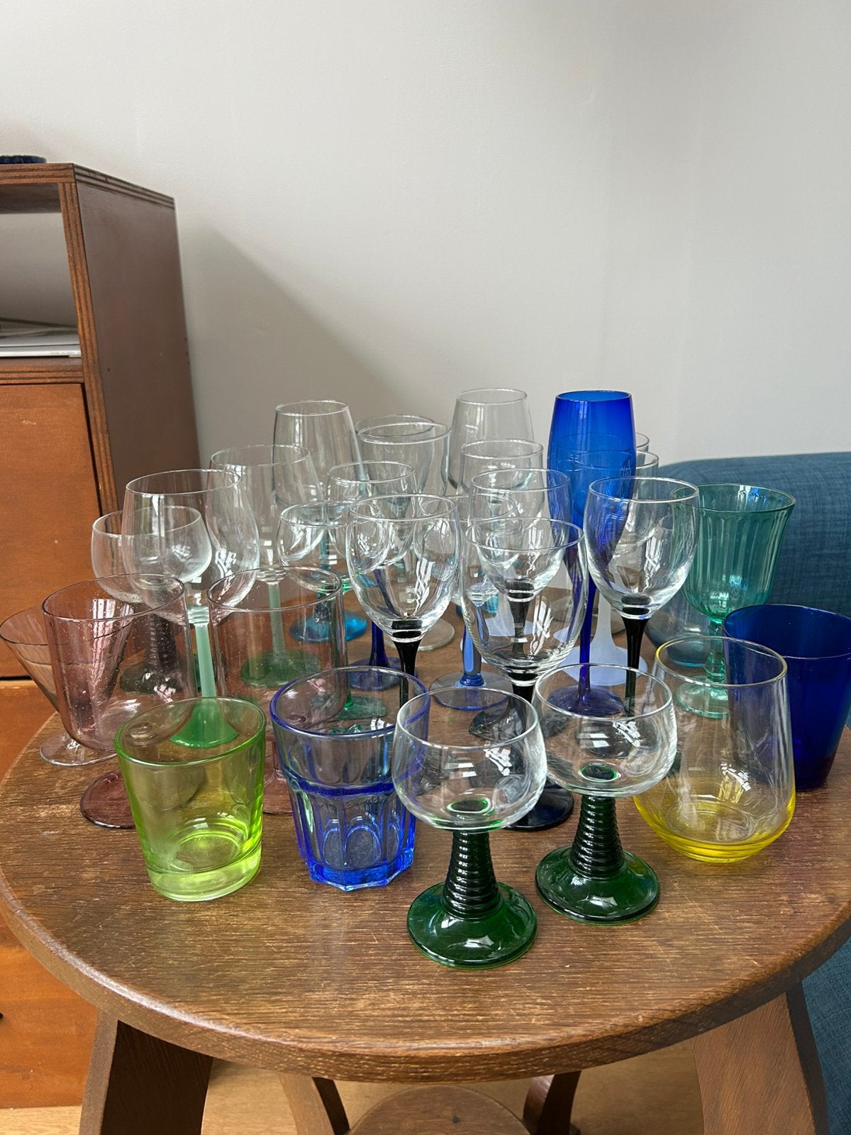 Gekleurde glazen, Ophalen, Gebruikt, Overige typen