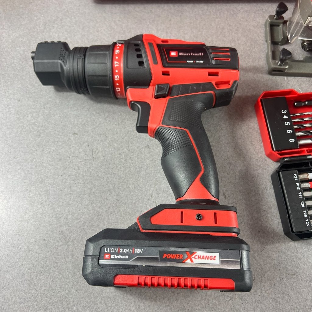 Einhell Gereedschapset | accu-tol + decoupeerzaag | 417347, Ophalen of Verzenden, Zo goed als nieuw, Overige typen, Overige merken