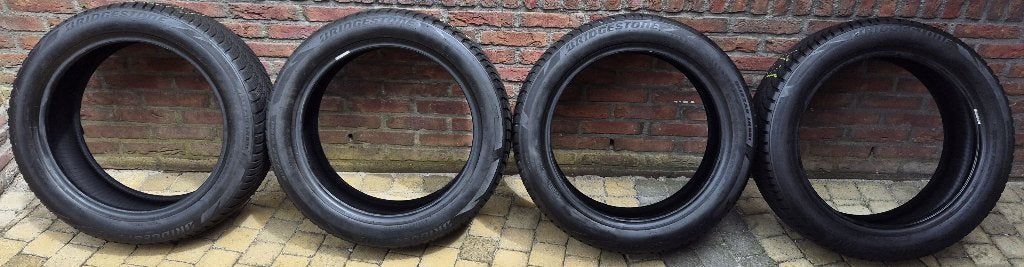 Bridgestone Blizzak LM001 winterbanden | 205/55R19 97H XL, Ophalen, Gebruikt