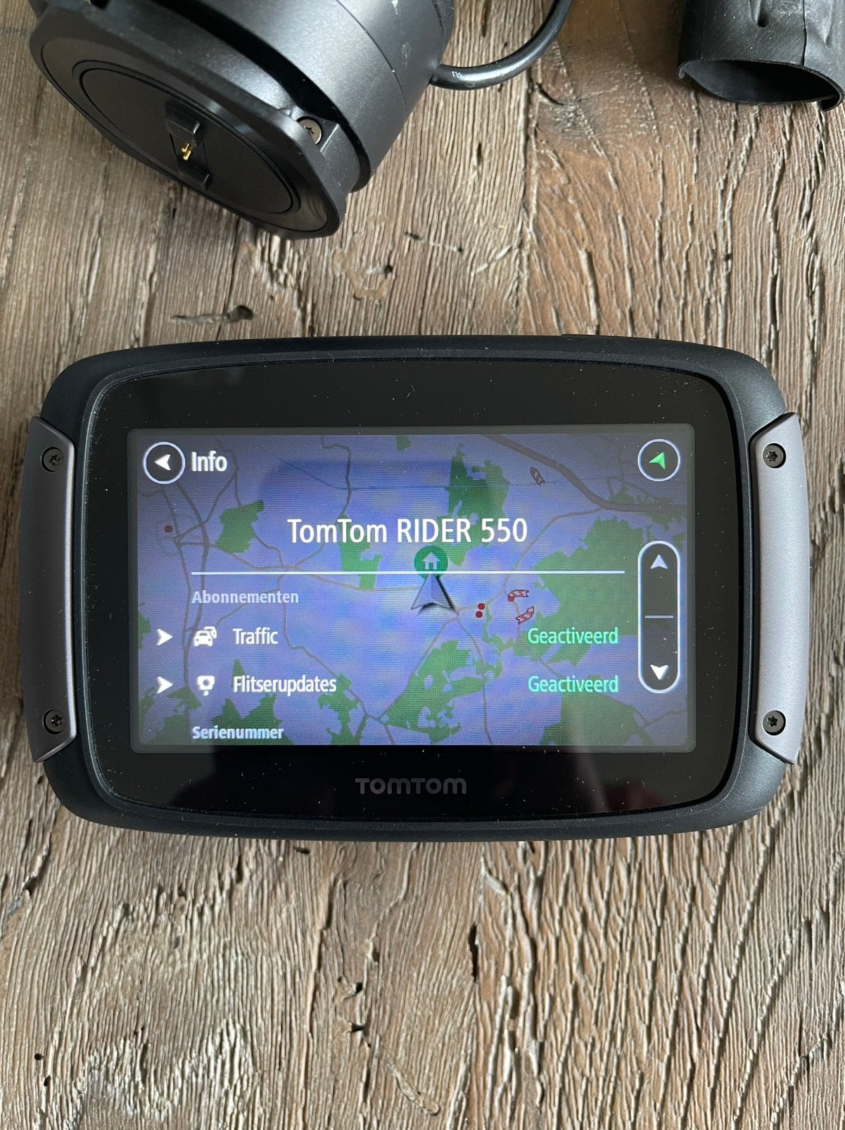 TomTom Rider 550, Motoren, Accessoires | Navigatiesystemen, Ophalen of Verzenden, Gebruikt