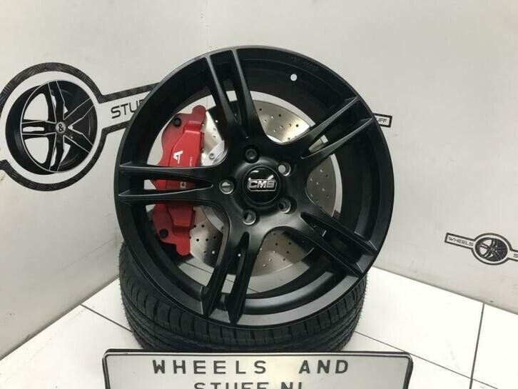 CMS lichtmetaal velgen 17"inch 5x112 Vw Caddy Golf Touran A3, Ophalen, Gebruikt, 17 inch, Velg(en)