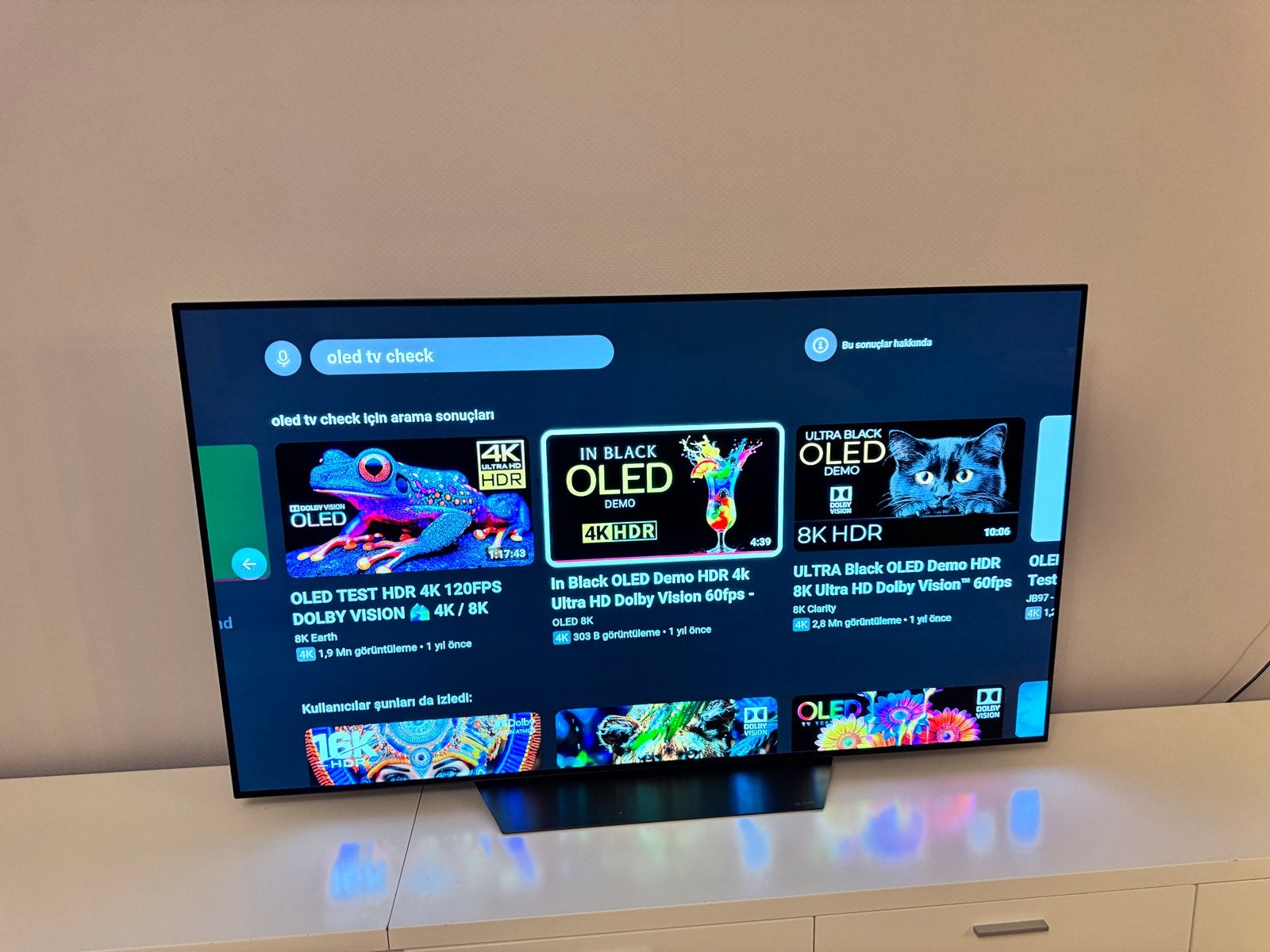 LG OLED65B8PLA 65 inch 4K OLED Smart TV, Ophalen, OLED, Zo goed als nieuw, 100 Hz