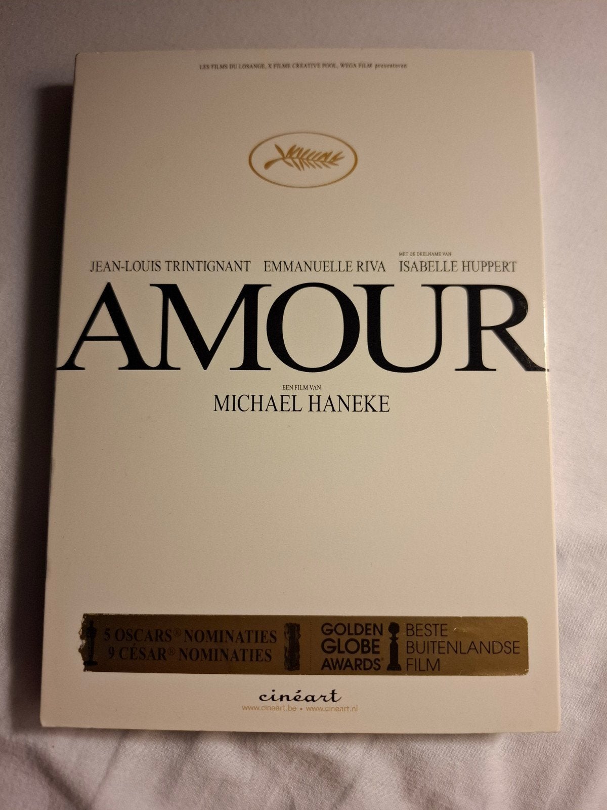 Amour (met slipcover), Cd's en Dvd's, Ophalen of Verzenden, Zo goed als nieuw