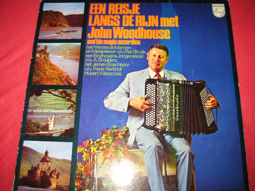 LP, Een reisje langs de Rijn  met John Woodhouse, Ophalen of Verzenden, Zo goed als nieuw, 12 inch