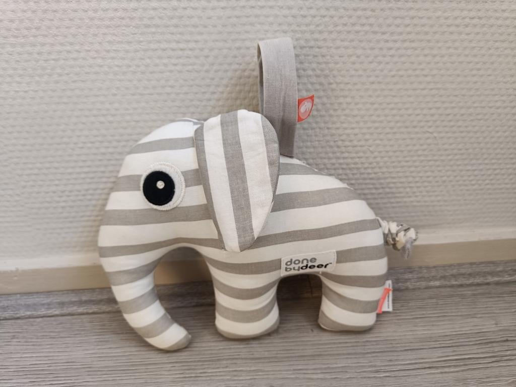 Muziekdoos olifant Done by Deer., Ophalen of Verzenden, Overige typen