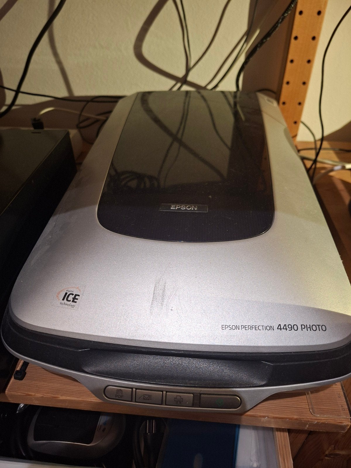 Epson Perfection 4490 Photo scanner met ICE technologie, Gebruikt, Epson, Ophalen of Verzenden, Windows