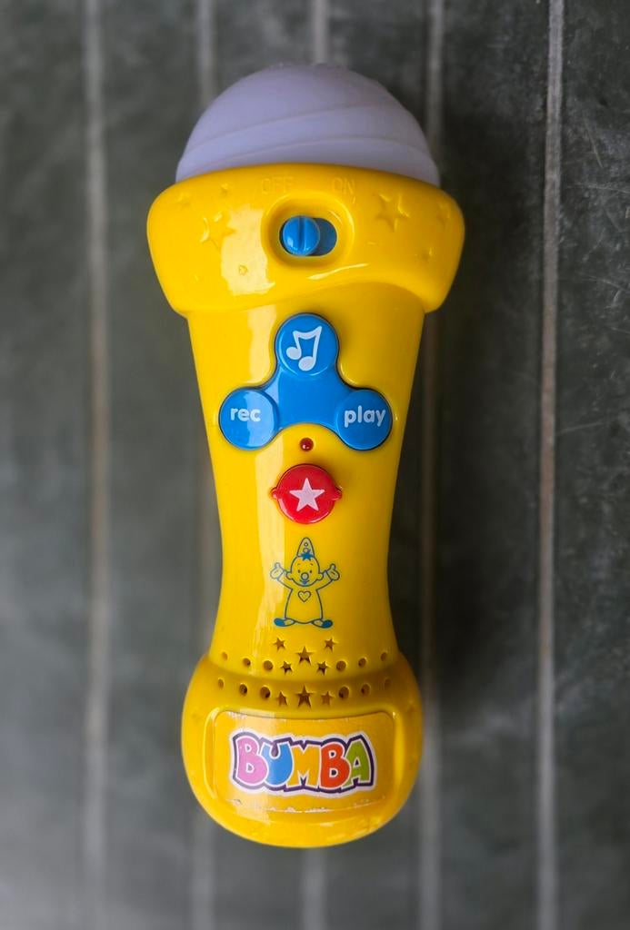 Bumba mijn eerste microfoon, Kinderen en Baby's, Speelgoed | Babyspeelgoed, Ophalen of Verzenden, Zo goed als nieuw, Overige typen