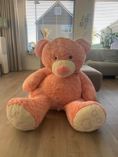 grote knuffelbeer 140cm, Ophalen, Nieuw, Stoffen beer, Overige merken