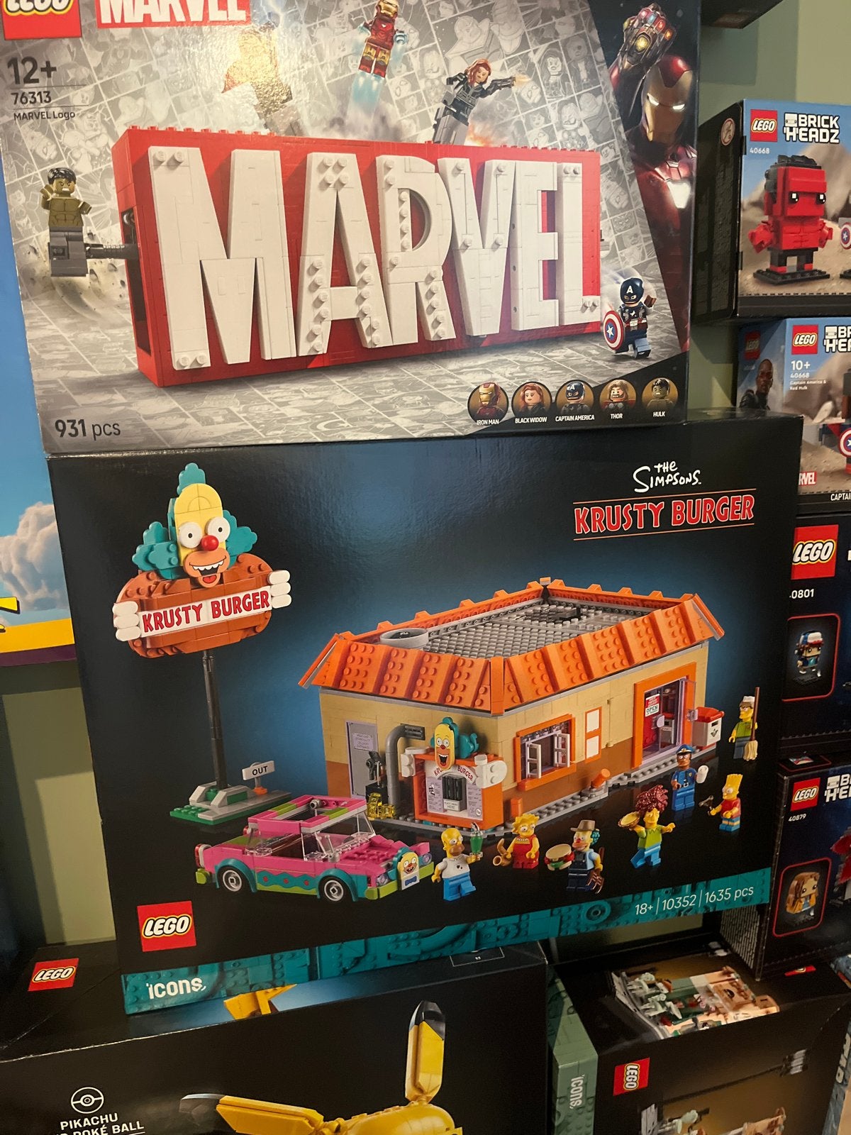 Nieuwe LEGO 10352 The Simpsons Krusty Burger Set, Lego, Nieuw, Ophalen of Verzenden, Icons