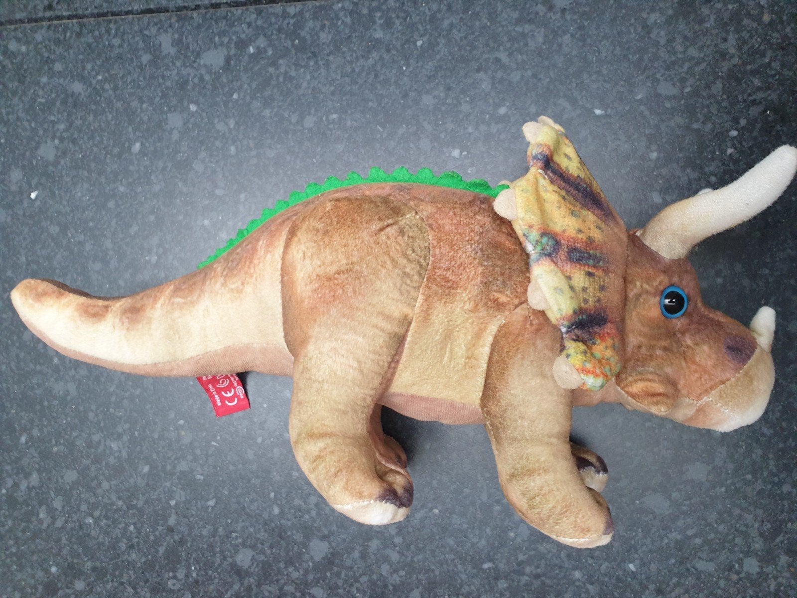 Knuffel Gosh! Designs Triceratops, Overige merken, Dinosaurus, Ophalen of Verzenden, Middelgroot (20 tot 80 cm)