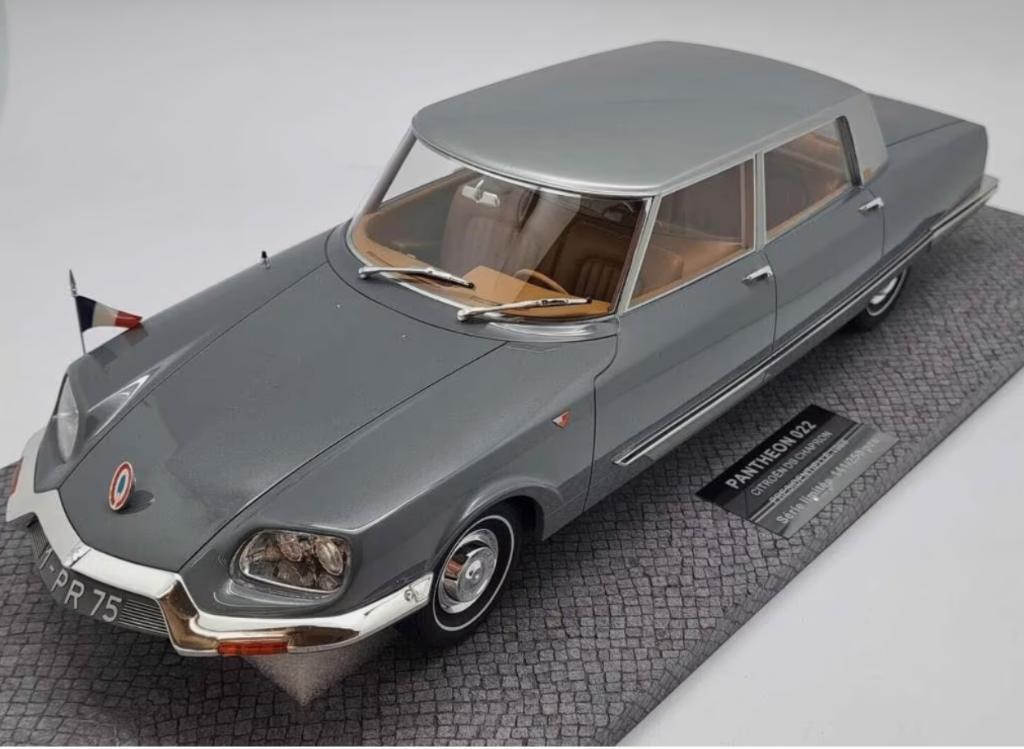Citroen DS 21 Presidentielle GAULLE schaal 1/18 PANTHEON 022