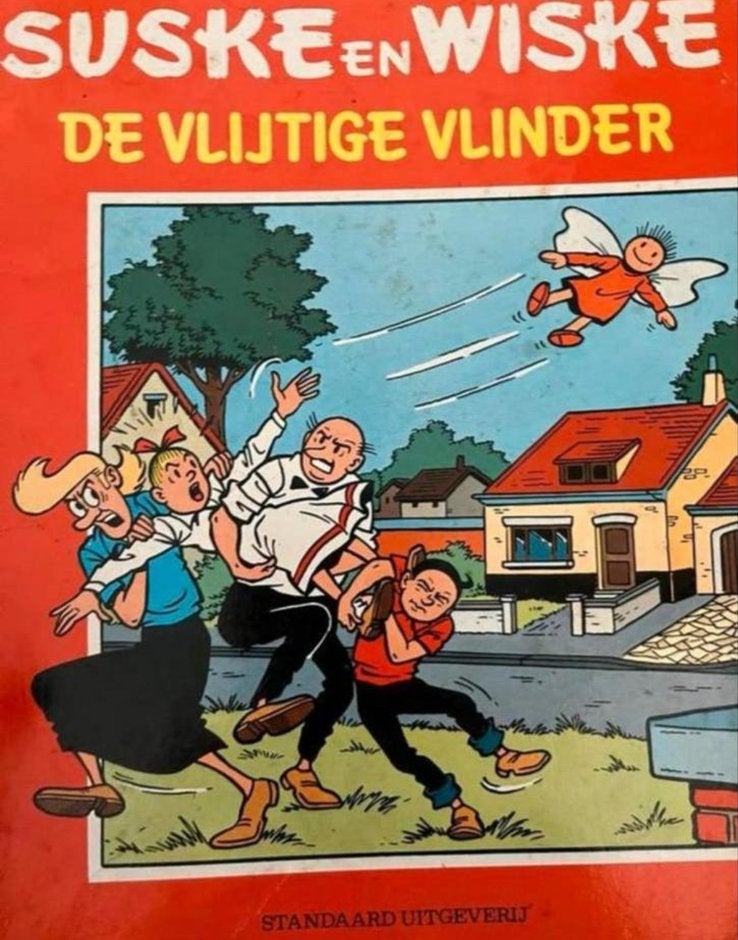 Suske en Wiske - De Vlijtige Vlinder (Willy Vandersteen), Boeken, Stripboeken, Eén stripboek, Ophalen of Verzenden, Gelezen