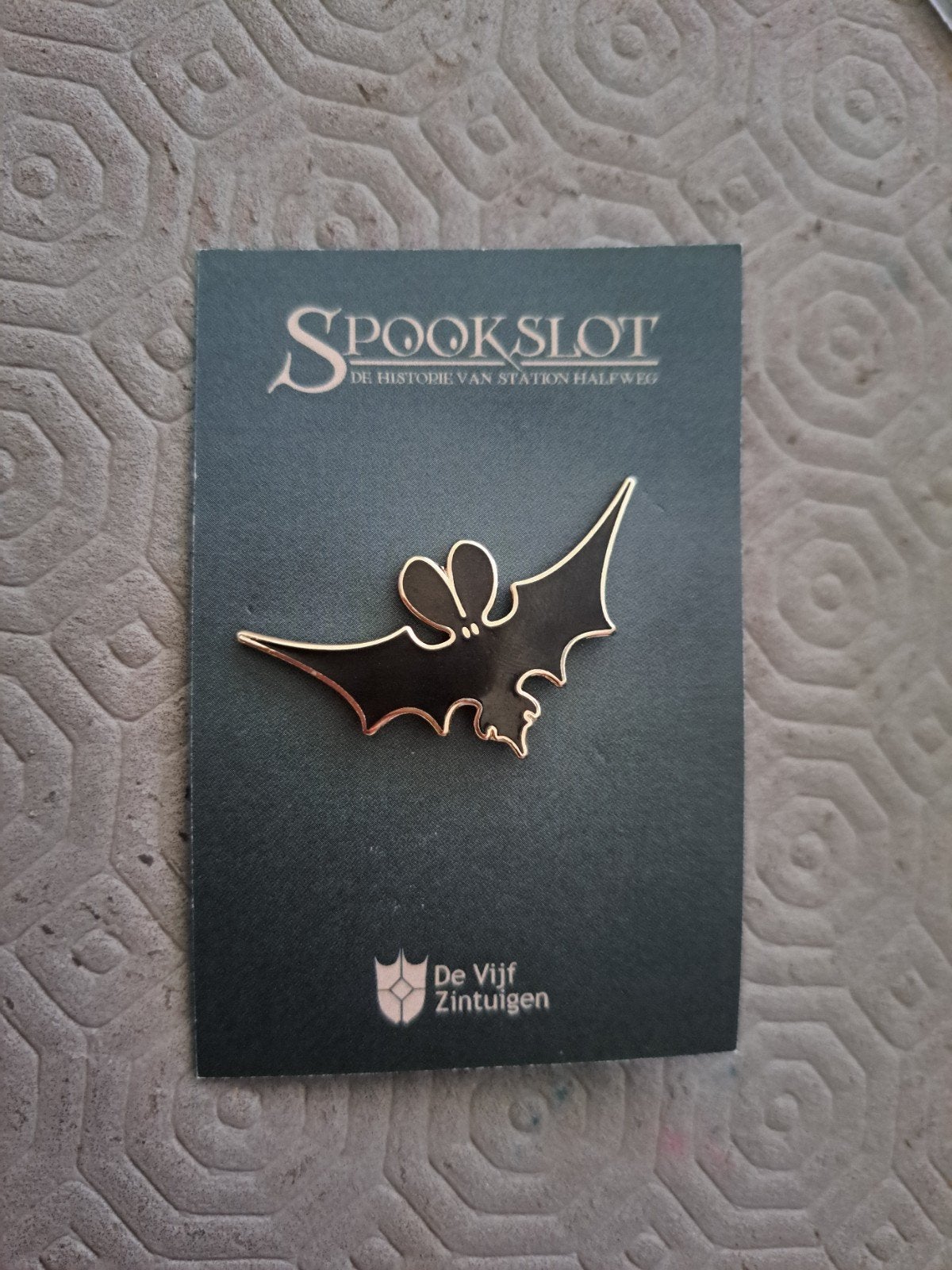 Spookslot pin, Ophalen of Verzenden, Button of Speldje