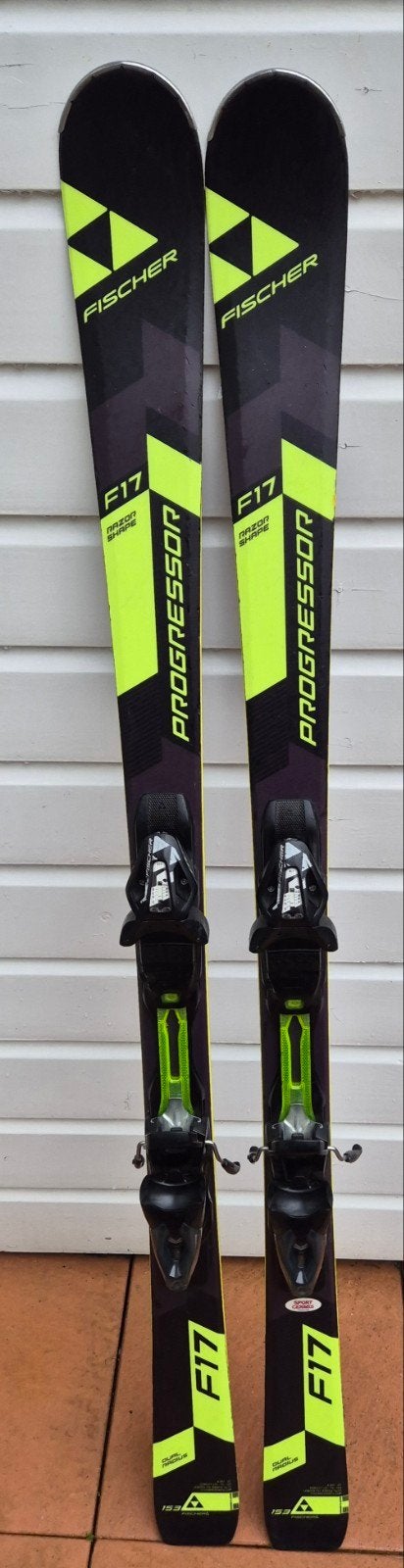 Ski's Fischer (153 cm) met Fischer skibindingen, 140 tot 160 cm, Fischer, Ophalen of Verzenden, Zo goed als nieuw