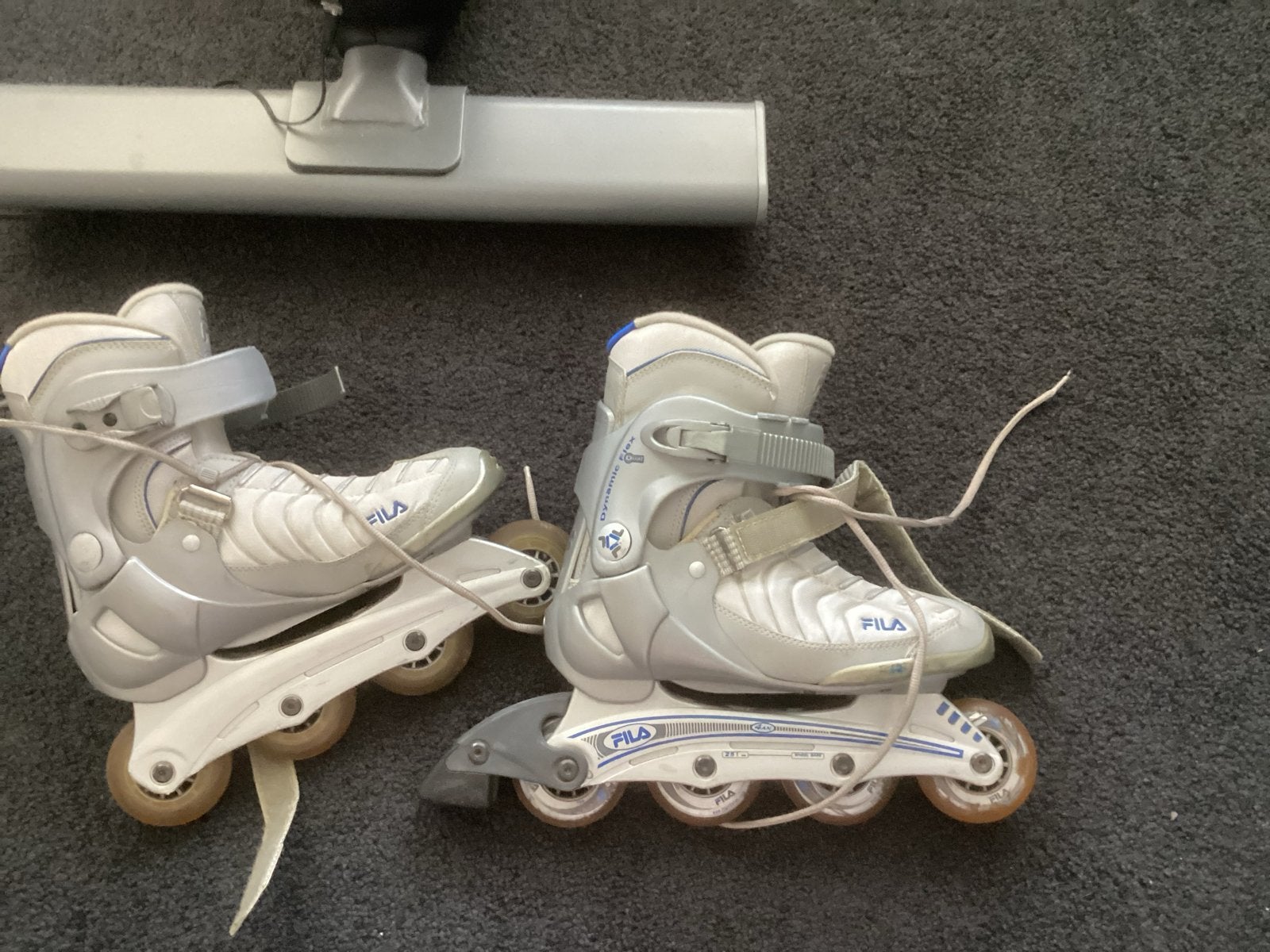 Fila Inline Skates - Maat 39- Wit/Grijs, Gebruikt, Inline skates 4 wielen, Dames, Ophalen