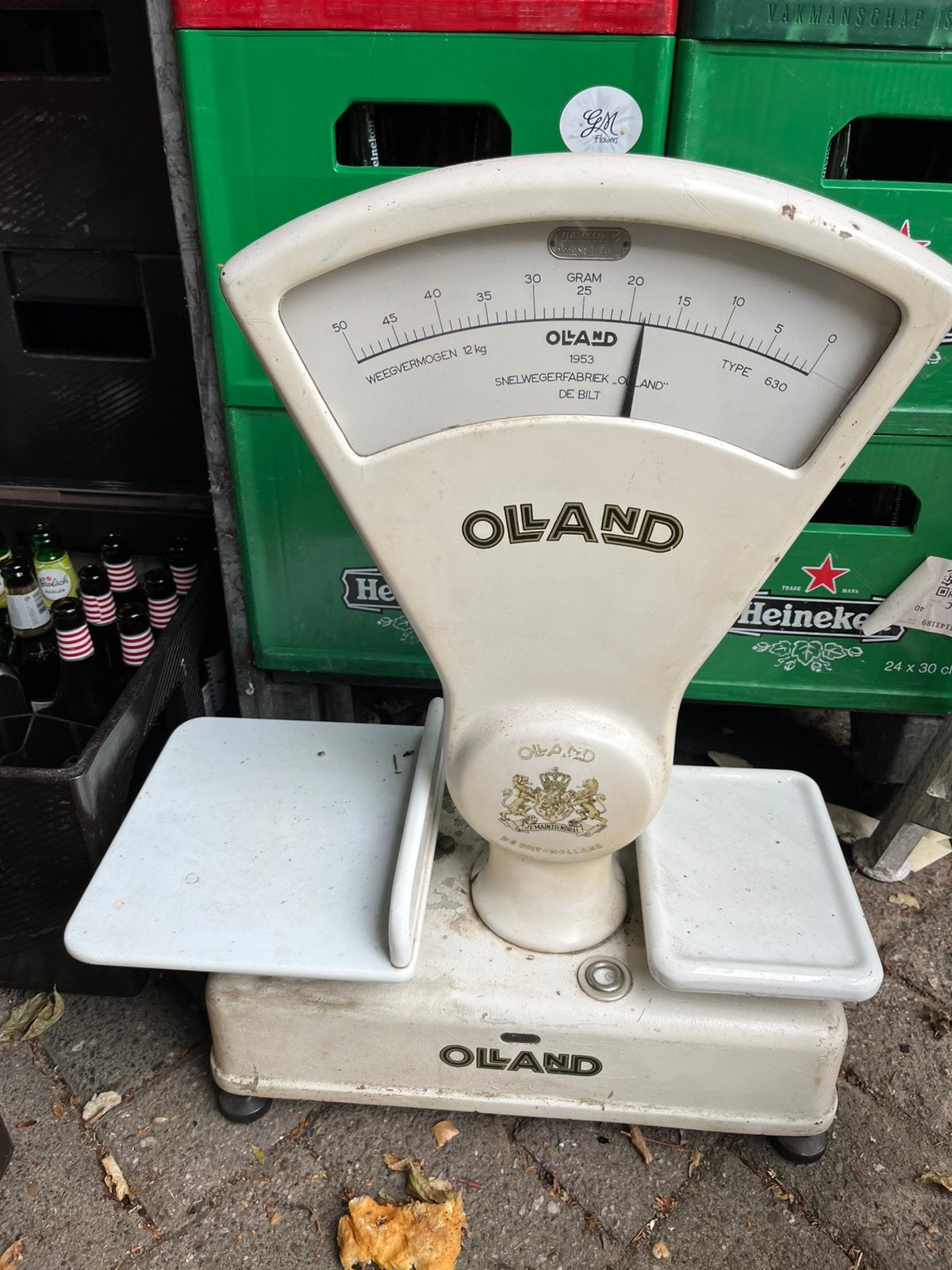 Oland weegschaal, Ophalen, Zo goed als nieuw, Minder dan 10 kg