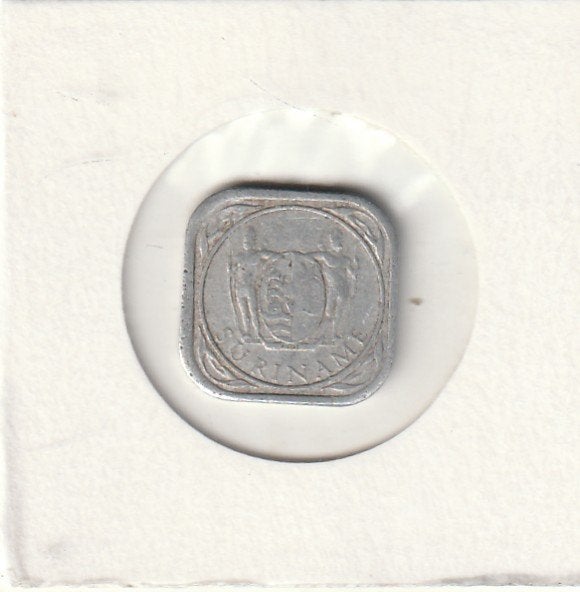 suriname munten 5 cent 1976, Ophalen of Verzenden, Gebruikt