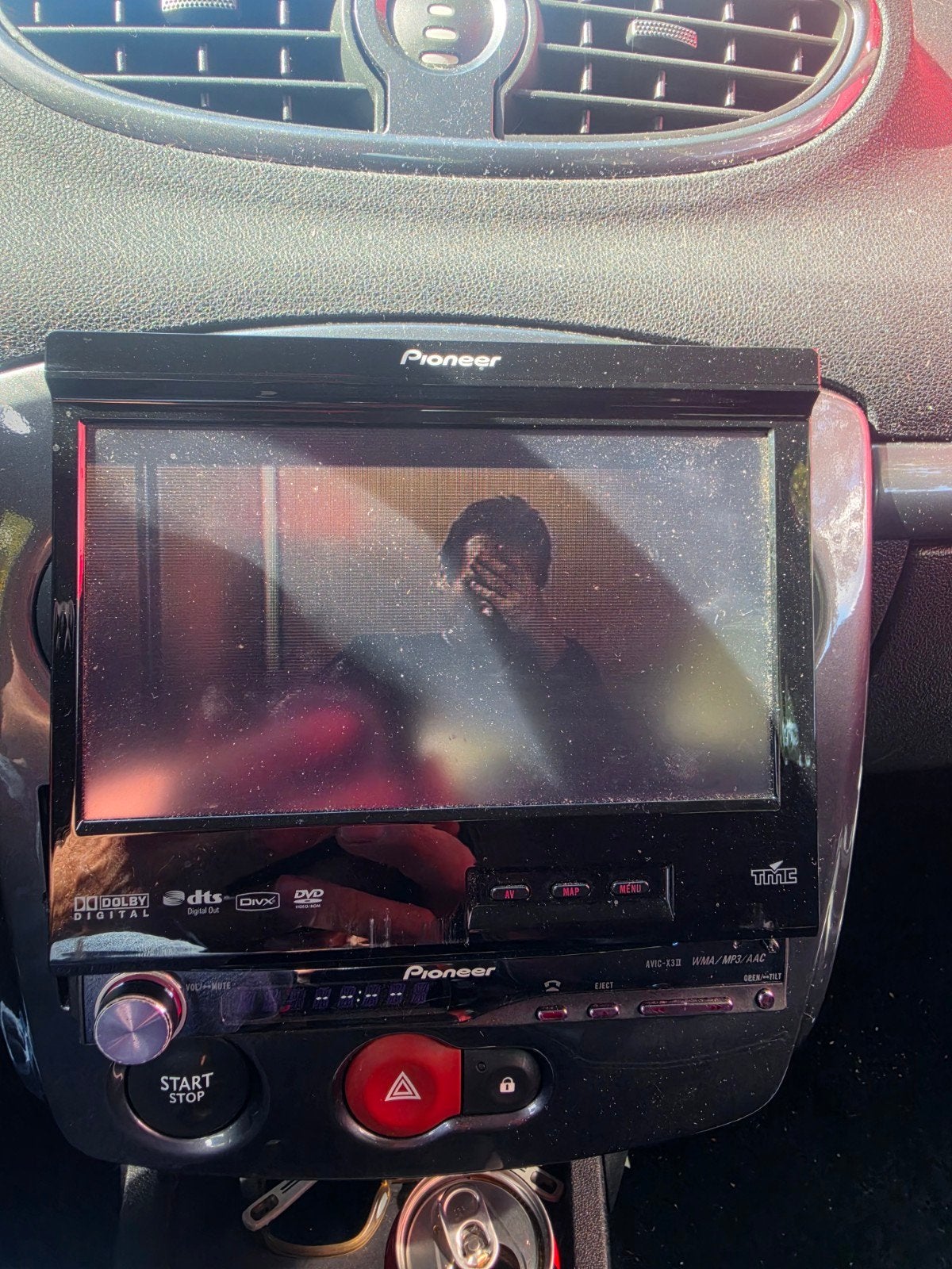 Pioneer AVIC-X3II Navigatiesysteem met DVD-speler, Ophalen of Verzenden, Gebruikt