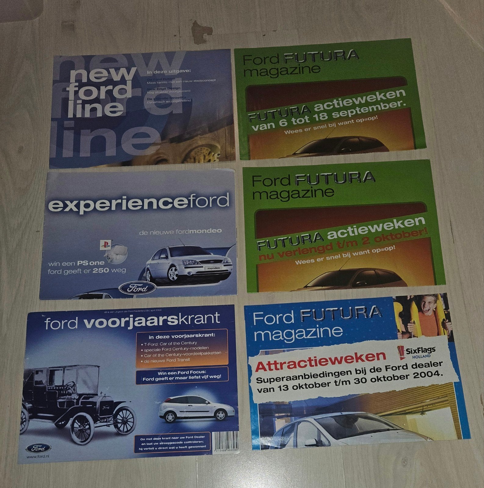 Diverse Ford krantjes 12 stuks 2000 tm 2007, Ophalen of Verzenden, Zo goed als nieuw, Auto's