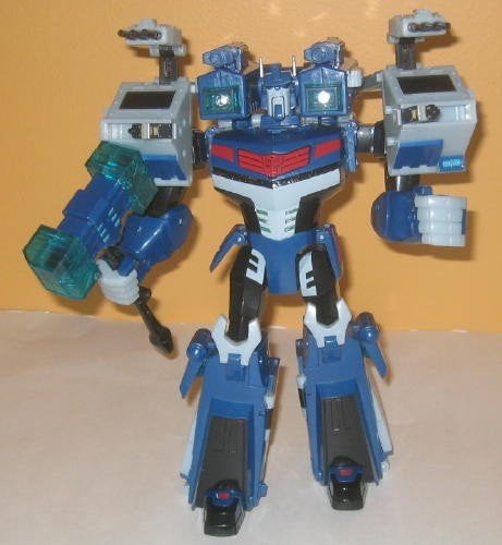 Transformers Animated (Leader Class) Ultra Magnus + instr., Verzamelen, Transformers, Overige generaties, Ophalen of Verzenden